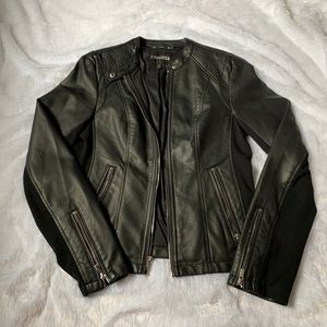 Express Faux Leather Jacket size M